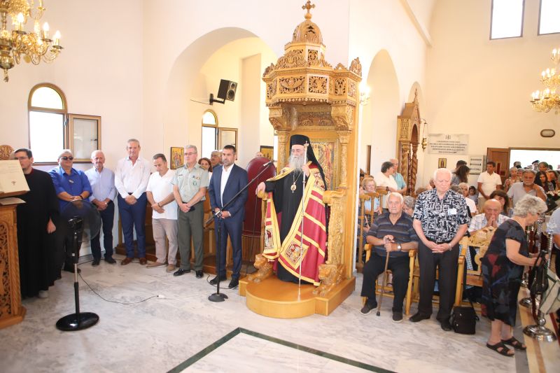 Υποδοχή Ιερού Λειψάνου Αγίου Εφραίμ Ν. Μάκρης στην Ιερά Μονή Μεταμορφώσεως του Σωτήρος Πρασινάδας Παρανεστίου. 